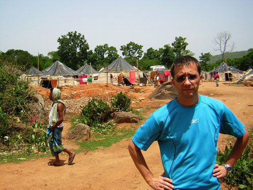 Табір біженців в Індії